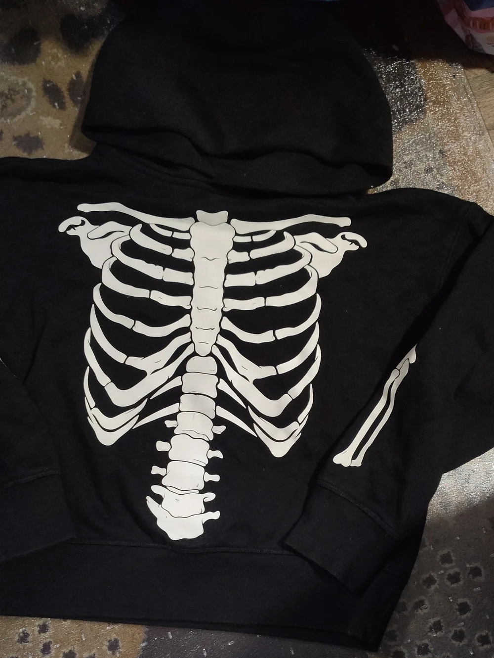 Gap Size M Skeleton Hoodie $45